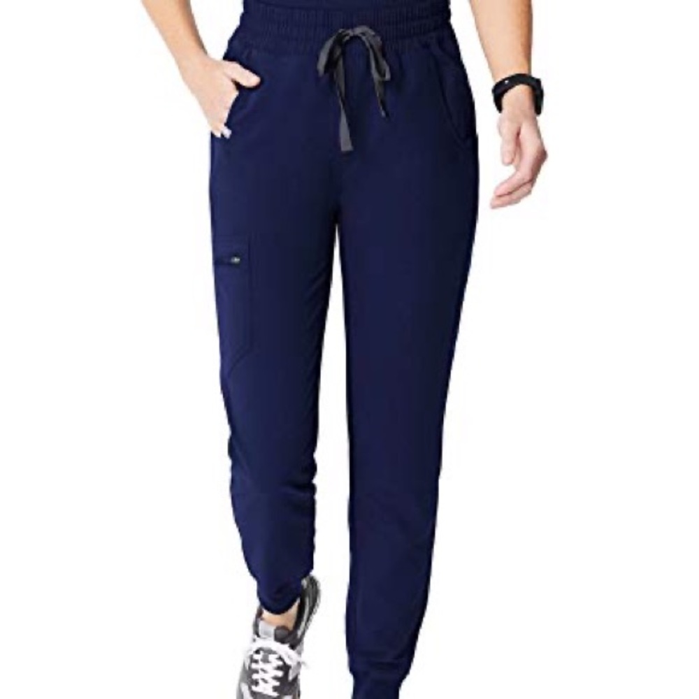 Women’s Figs Navy High Waisted Zamora Pant, size XS